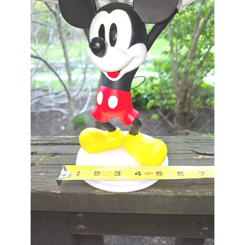 Disney Mickey Mouse Figural Cake Stand Pedestal Plate Holder 9.5" Disney Store - Picture 7 of 10